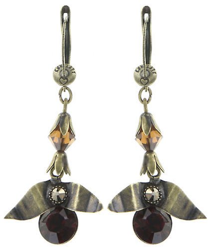 image for Earring Dangling Queen of Elves Brown  