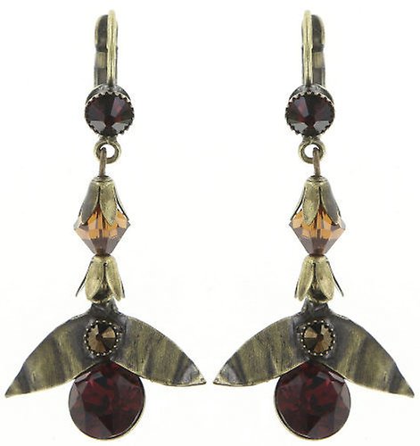 image for Earring Eurowire Dangling Queen of Elves Brown  