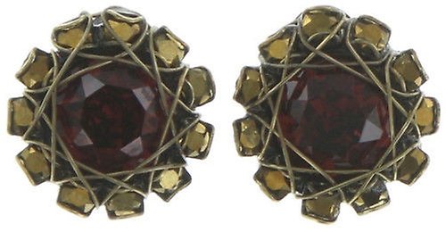 image pour Clou d'oreille Queen of Elves Marron  