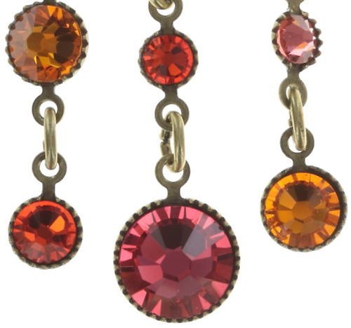 image for Necklace Waterfalls Coralline / Orange  