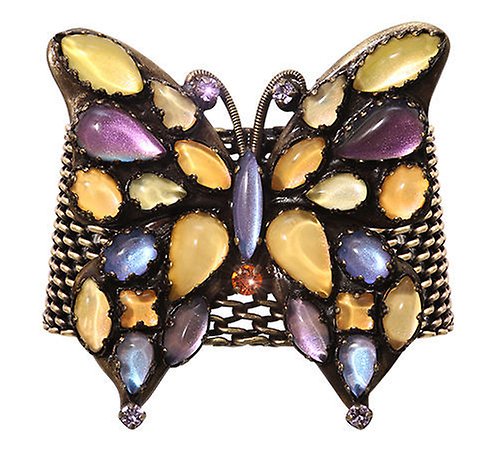 image pour Bracelet Fly Butterfly Jaune  Big