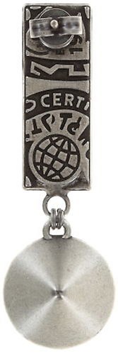 image for Earring Stud Dangling Float to the Rhythm Black  