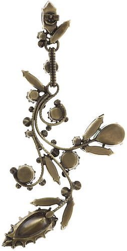 image for Earring Stud Dangling La Maitresse Multi / Green  