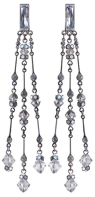 image for Earring Stud Dangling Chandelier Earrings White  