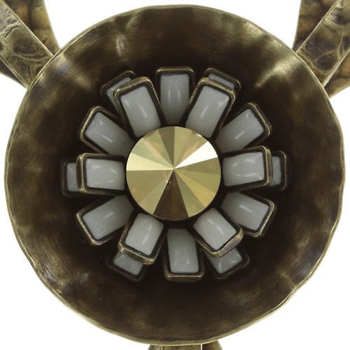 image pour Collier-Y Archaic Love Oracle Blanc crystal metallic sunshine large, small