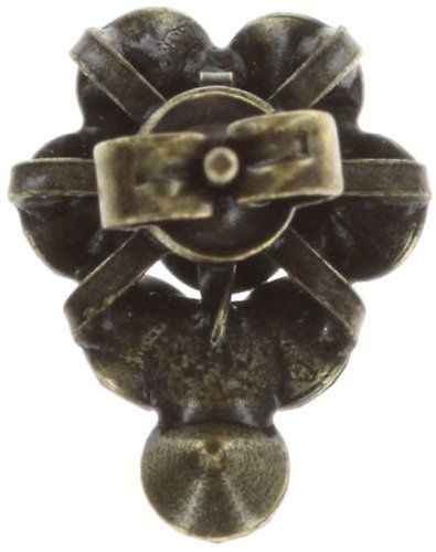 image pour Clou d'oreille Magic Fireball Noir / Marron Foncé  small