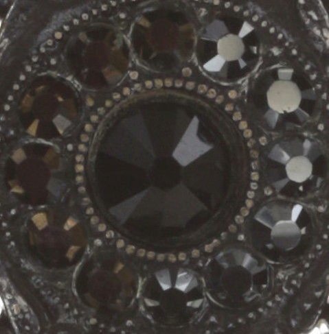 image for Earring Dangling Maharani Black  extra small