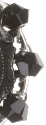 image for Earring Dangling Maharani Black  extra small