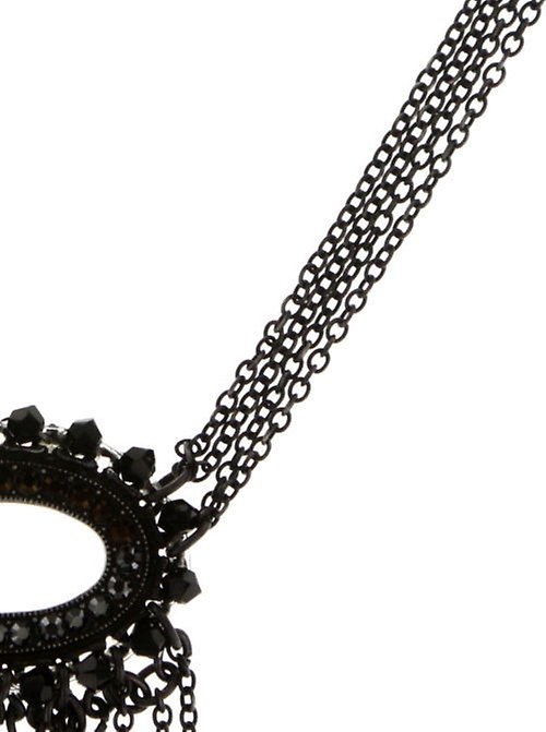 image pour Collier-Y Maharani Noir  