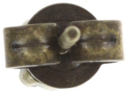 image pour Clou d'oreille Black Jack Rouge siam PP 32