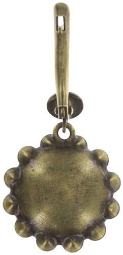 image for Earring Dangling Bubbling Red / Orange  extra small