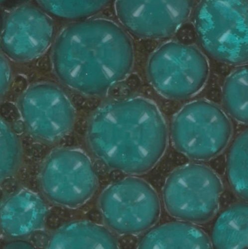 Bild für Ohrstecker baumelnd Bubbling Blau  klein