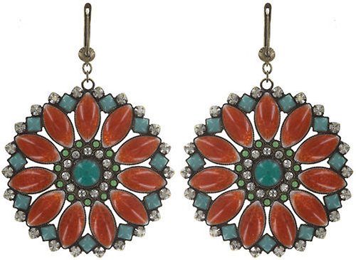 Bild für Ohrringe baumelnd Ethnic Mosaic Multi  Medium