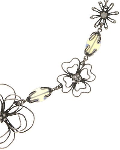 image for Necklace Verlorene Unschuld am Gartenzaun White  