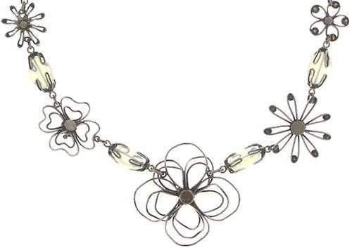 image pour Collier Verlorene Unschuld am Gartenzaun Blanc  