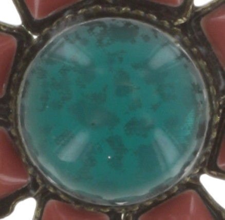 image for Earring Stud Ethnic Mosaic Multi  extra small