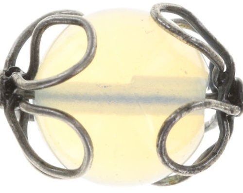 image for Necklace Collier Verlorene Unschuld am Gartenzaun White  