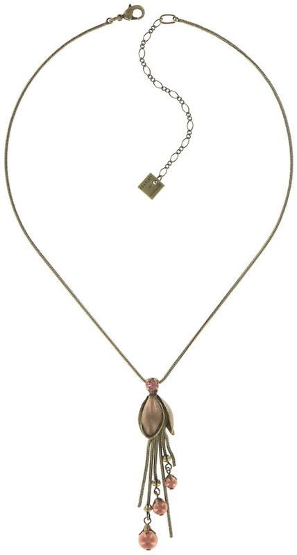 image pour Collier pendant Blossoms of the Past Rose  