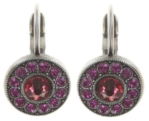 image pour Boucles d'oreilles Eurowire Spell on You Rose Foncé  