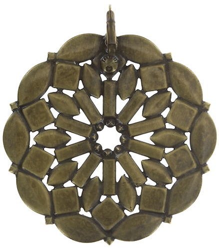 image for Earring Eurowire Ethnic Mosaic Blue / Green  large