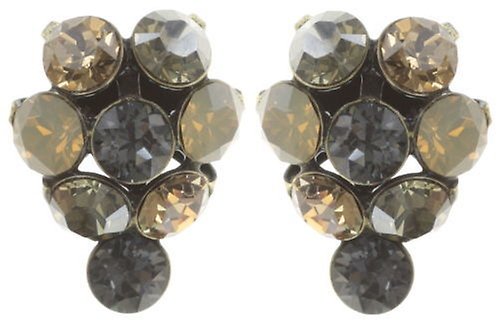 image pour Clou d'oreille Magic Fireball brown/white  