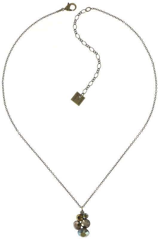 image for Necklace Pendant Petit Glamour Green  