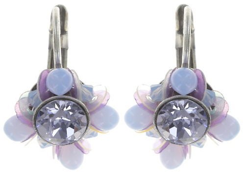 image for Earring Eurowire Kaleidoscope Blue / Lila  