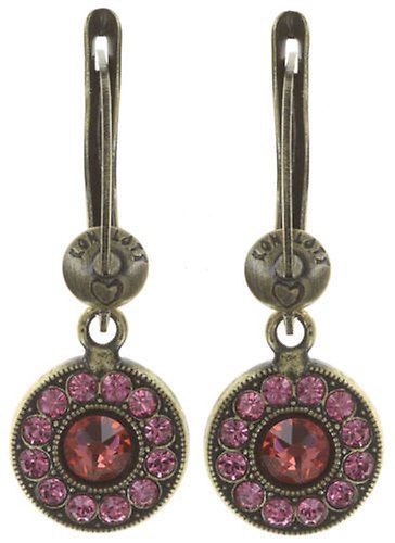 image pour Boucles d'oreilles pendantes Spell on You Coralline / Rose  