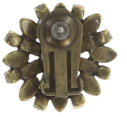 Bild für Ohrringe mit Clip Ethnic Mosaic Blau / Grün  Extra Small