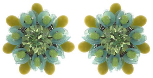 Bild für Ohrstecker Kaleidoscope Grün  