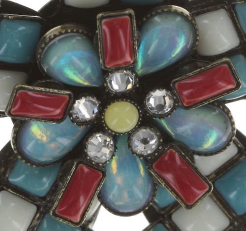 image for Earring clip Sex in the Kitchen Multi crystal small