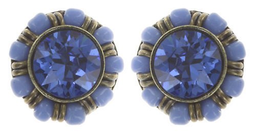 image for Earring stud Kaleidoscopic Blue  