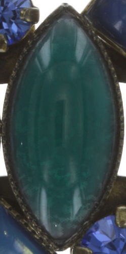 image pour Collier Ethnic Mosaic Bleu / Vert  