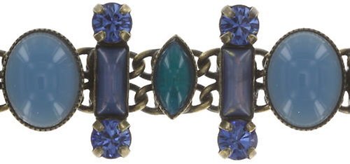 image pour Bracelet Ethnic Mosaic Bleu / Vert  18,5 cm