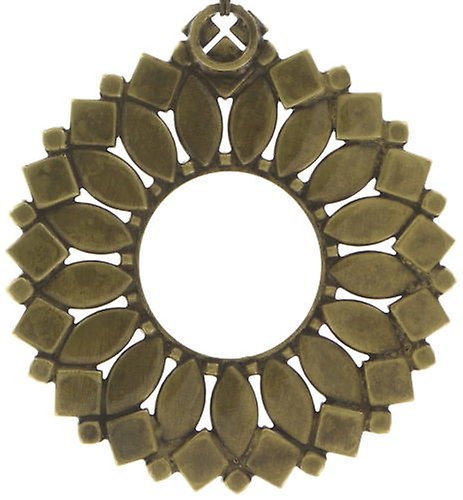 Bild für Ohrring Clip Ethnic Mosaic Blau / Grün  Extra Large