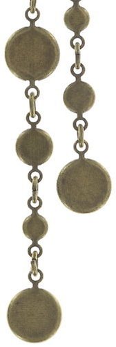 Kép Earring stud dangling Waterfalls Pink  