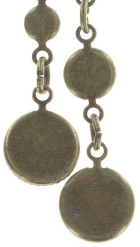 image pour Boucles d'oreilles Eurowire pendantes Waterfalls Rose  