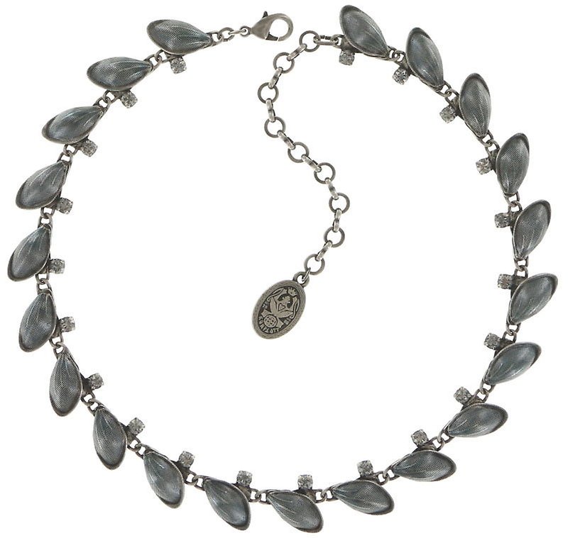 image for Necklace Blossoms of the Past blue  