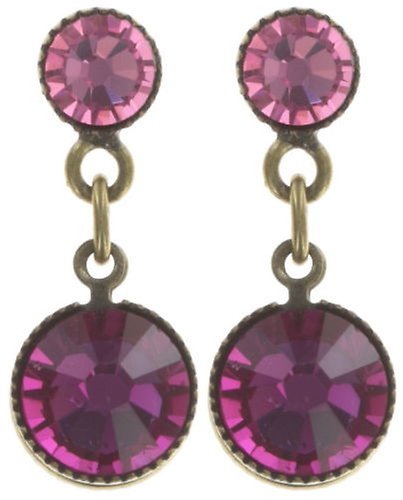 image pour Clou d'oreille pendant Waterfalls Rose  