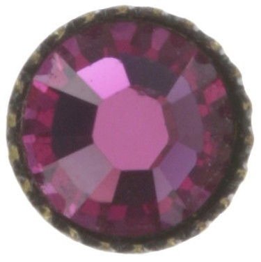 для изображений серьги гвоздики Black Jack Dark Rose fuchsia SS 20