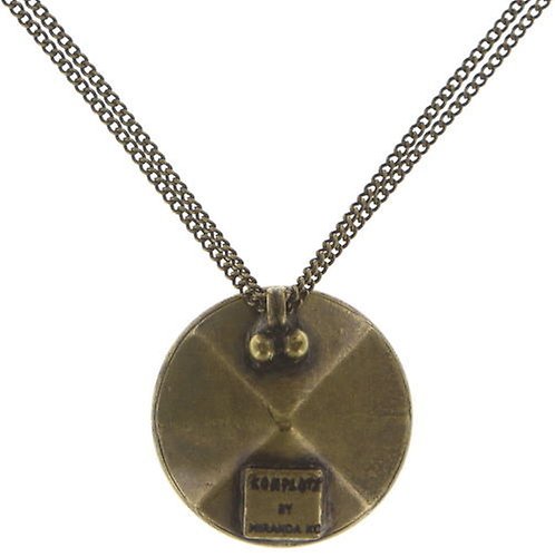 image for Necklace pendant Tea Time Black jet 