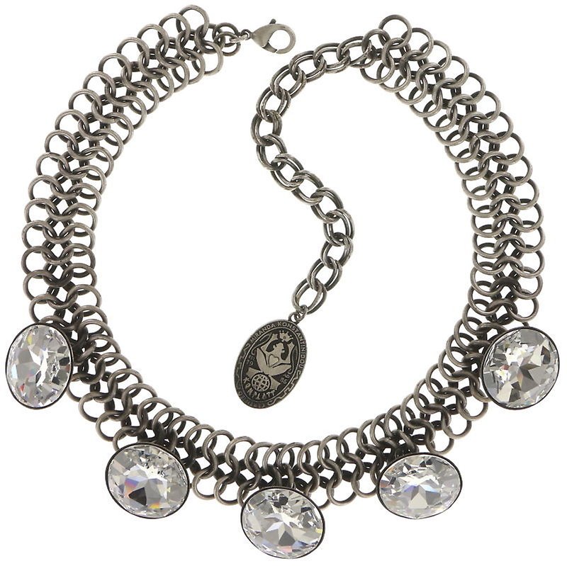 image for Necklace collier Rocks White  