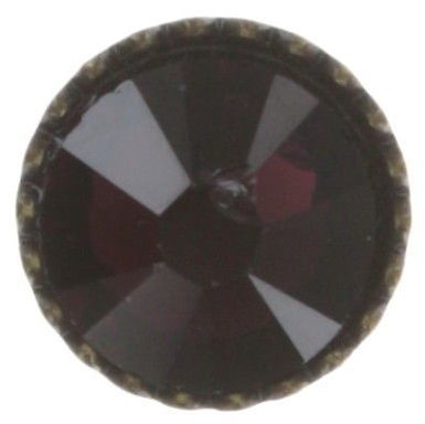 Bild für Ohrstecker flach Black Jack Rot Burgund SS 20