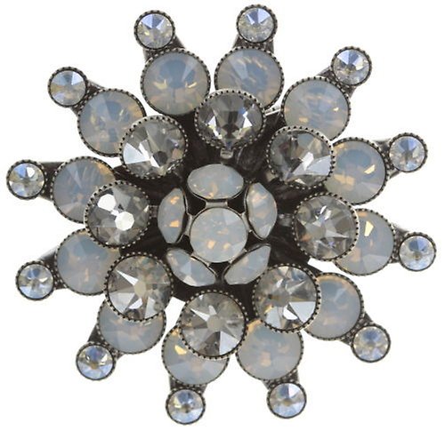 image for Brooch Lost Garden White  