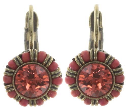 image for Earring eurowire Kaleidoscopic Orange  