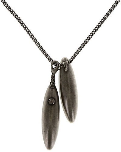 image for Necklace Pendant Back To The Future Beige light colorado topaz 