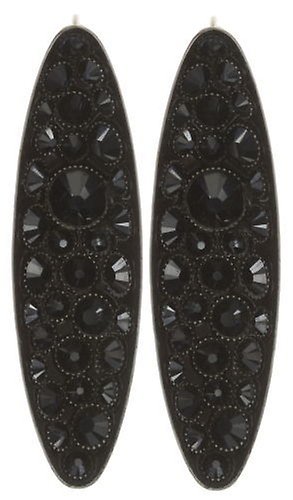 image pour Boucles d'oreilles Eurowire Back To The Future Noir jet hematite 