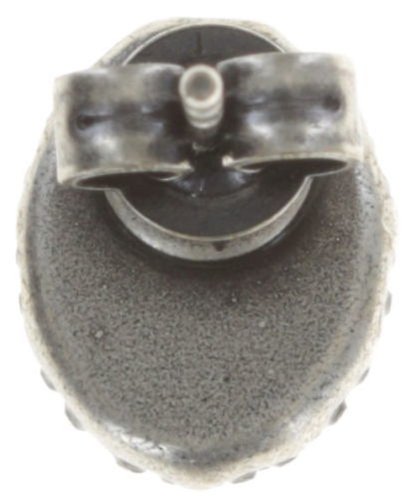 image for Earring Stud Melody Drops White / Grey  