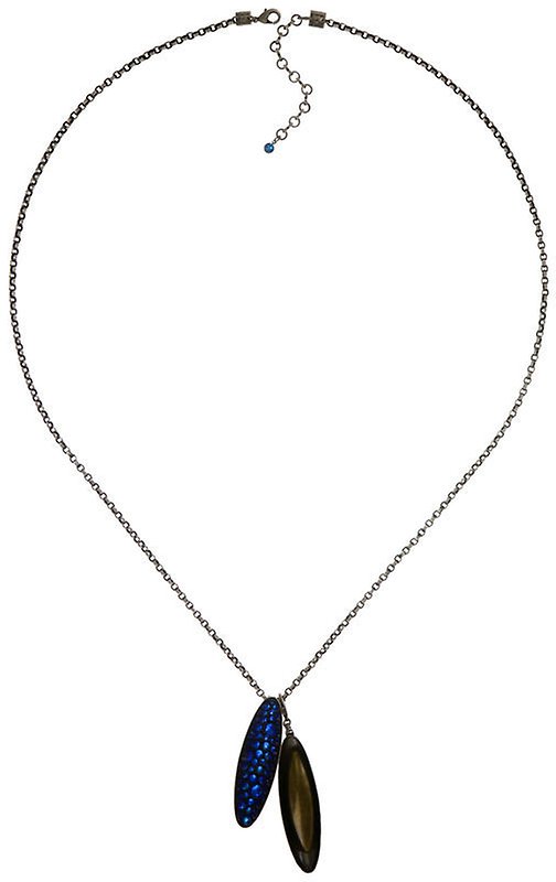 image pour Collier pendant Back To The Future Bleu crystal bermuda blue 
