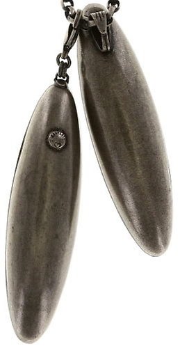 image for Necklace Pendant Back To The Future Blue crystal bermuda blue 